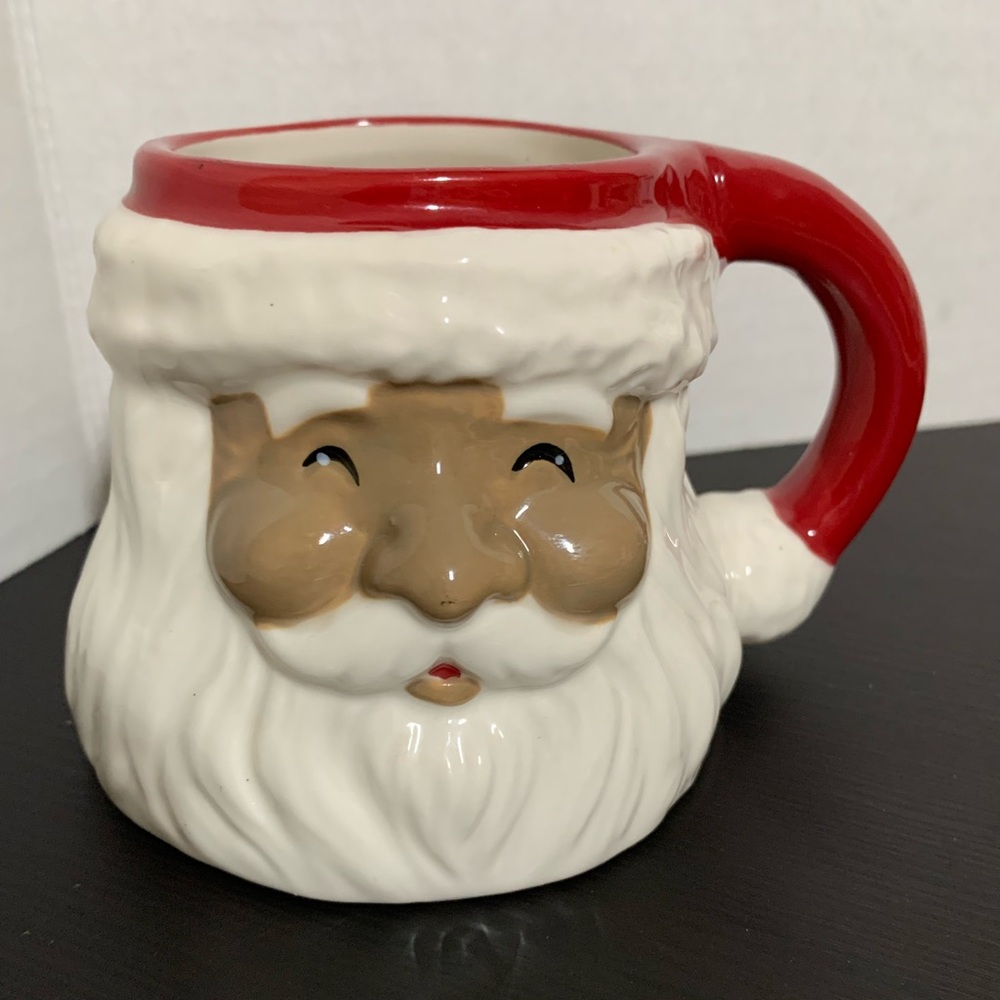Target Threshold African American Santa mug